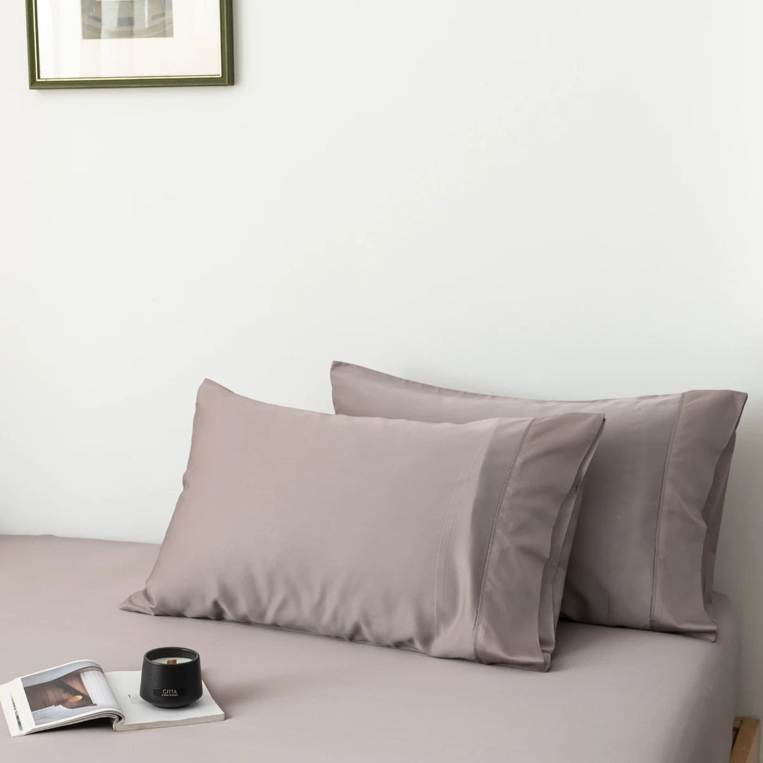 Linenly Bamboo Pillowcases Stone Terrace#color_stone-terrace