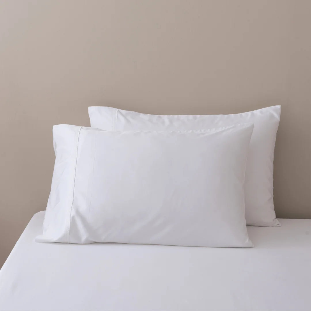 Bamboo Pillowcase Set - White