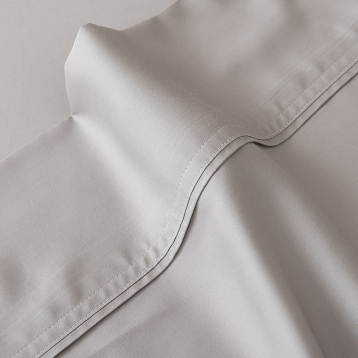 Linenly Bamboo Cot Sheet Set Silver#color_silver