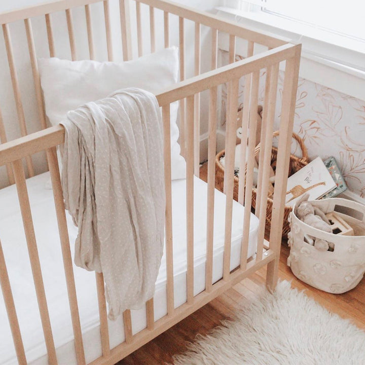 Linenly Bamboo Cot Sheet Set White#color_white